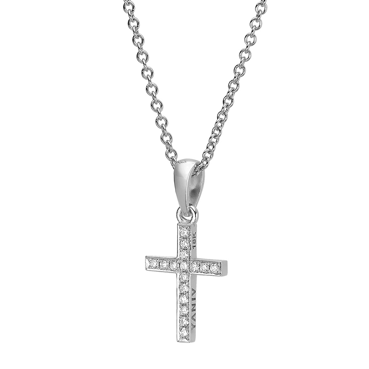 Yaniv Fine Jewelry Diamond-Accented 18K Gold Latin Cross Pendant ...