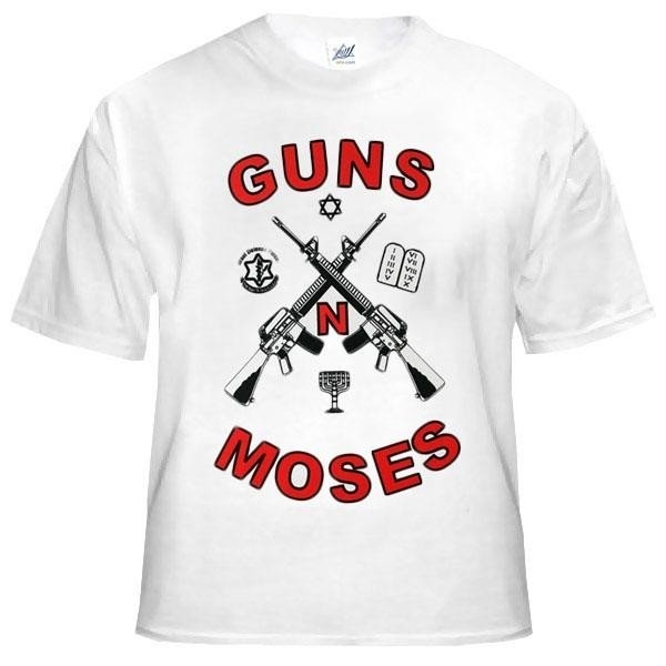 Guns and Moses T-Shirt (White) - 1