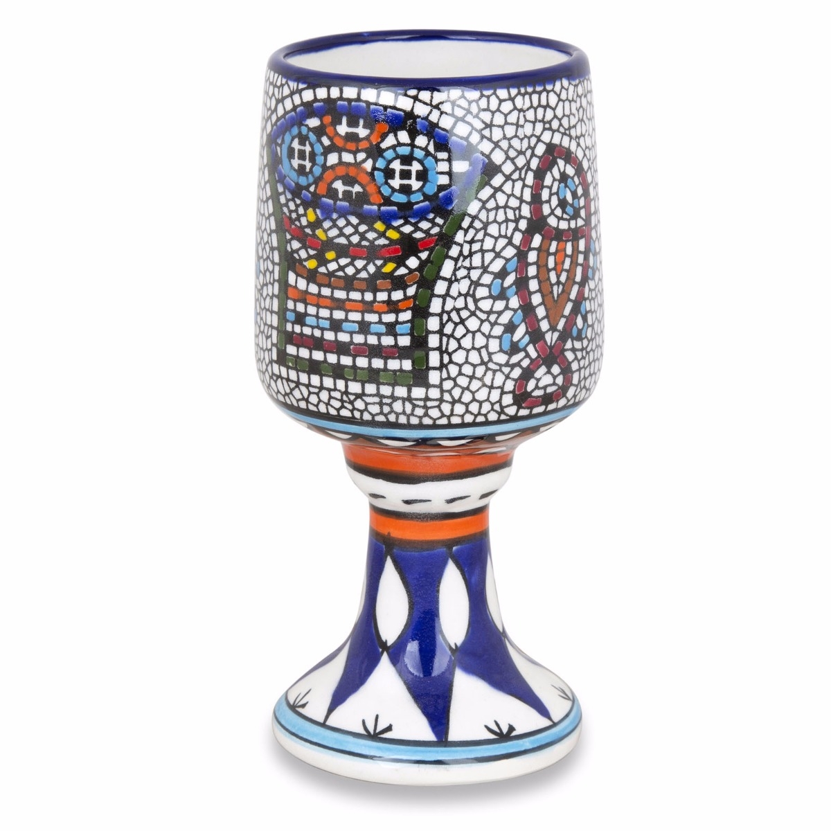 Armenian Ceramic Tabgha Communion Cup - 1
