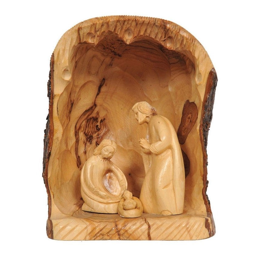 Olive Wood Birth of Jesus Nativity Set - 1