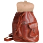  Handmade Genuine Leather Backpack - 3