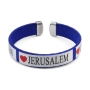 Set of 3 Love Jerusalem Bangle Bracelets - 2