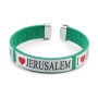 Set of 3 Love Jerusalem Bangle Bracelets - 3