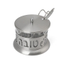 Stainless Steel and Glass New Year’s Honey Dish Set - 10