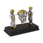 "The Twelve Spies" Silver-Plated Figurine - 1