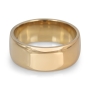 14K Gold Traditional Comfort Edge Wedding Ring From The Holy Land (8 mm) - 1