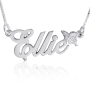 Sterling Silver Angel Name Necklace  - 1