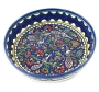 Armenian Ceramic 4 Peacock Bowl - 1