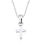 Marina Jewelry Sterling Silver Roman Cross Pendant  - 1