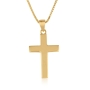 18K Gold-Plated Silver Latin Cross Pendant - Unisex - 1