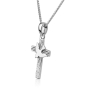 Marina Jewelry Sterling Silver Cross Pendant with Holy Spirit - 2