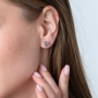 Marina Jewelry 925 Sterling Silver Earrings – Menorah - 2