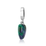 Marina Jewelry Eilat Stone Heart Charm - 2