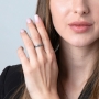 Marina Jewelry Sterling Silver Jerusalem Ring With Cross - 4