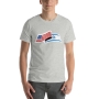 United Israel and USA Flags - Unisex T-Shirt - 9