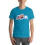 United Israel and USA Flags - Unisex T-Shirt - 2