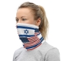 Israel and USA Flags - Neck Gaiter - 2