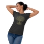 Women's Leafy Tree of Life Fashion Fit T-Shirt - 7