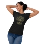 Women's Leafy Tree of Life Fashion Fit T-Shirt - 3