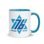 Israel is 76 Star of David Mug - Color Inside - 6