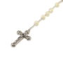 Holyland Rosary Pearl Beaded Rosary with Jordan River Water and Crucifix - 4
