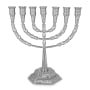 Seven Branched Temple Menorah (Choice of Color) - 1