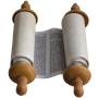 Deluxe Mini Torah Scroll Replica - 2