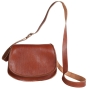 Handmade Genuine Leather Messenger Bag - 1