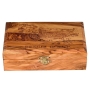 Olive Wood Jerusalem Box - 3