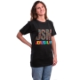 "JSM" Jerusalem T-Shirt (Black)  - 1