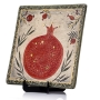 Art In Clay Ceramic Limited Edition Plaque Pomegranate Wall Hanging - 2