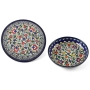 Armenian Ceramic Bowl with Floral Motif - 3