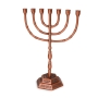 Traditional Seven Branch Menorah (Variety of Colors) - 5