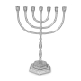 Traditional Seven Branch Menorah (Variety of Colors) - 10
