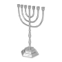 Traditional Seven Branch Menorah (Variety of Colors) - 9