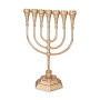 Seven Branch Temple Menorah (Variety of Colors) - 2