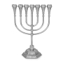 Seven Branch Temple Menorah (Variety of Colors) - 3