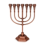 Seven Branch Temple Menorah (Variety of Colors) - 8