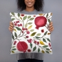 Floral Pomegranates Pillow - 6