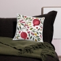 Floral Pomegranates Pillow - 7