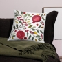 Floral Pomegranates Pillow - 3