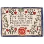 Art in Clay Handmade Home Blessing Ceramic Wall Hanging - 2
