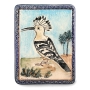 Art in Clay Limited Edition Ceramic Hoopoe Wall Hanging - 1
