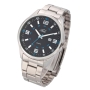 Adi Deluxe Large Men's Stainless Steel Watch (Blue Print) - 1