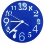 Barbara Shaw Funky Number Clock (Blue) - 1