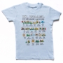 Barbara Shaw Children's 22 Hebrew Letters T-Shirt (Choice of Colors) - 1