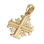Ben Jewelry 14K Gold Jerusalem Cross Pendant - 1