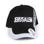 Black Jerusalem Baseball Cap - 1
