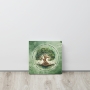 Majestic Tree of Life Print on Canvas in Green - 6