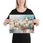 Holy City of Jerusalem Print on Canvas - 14
